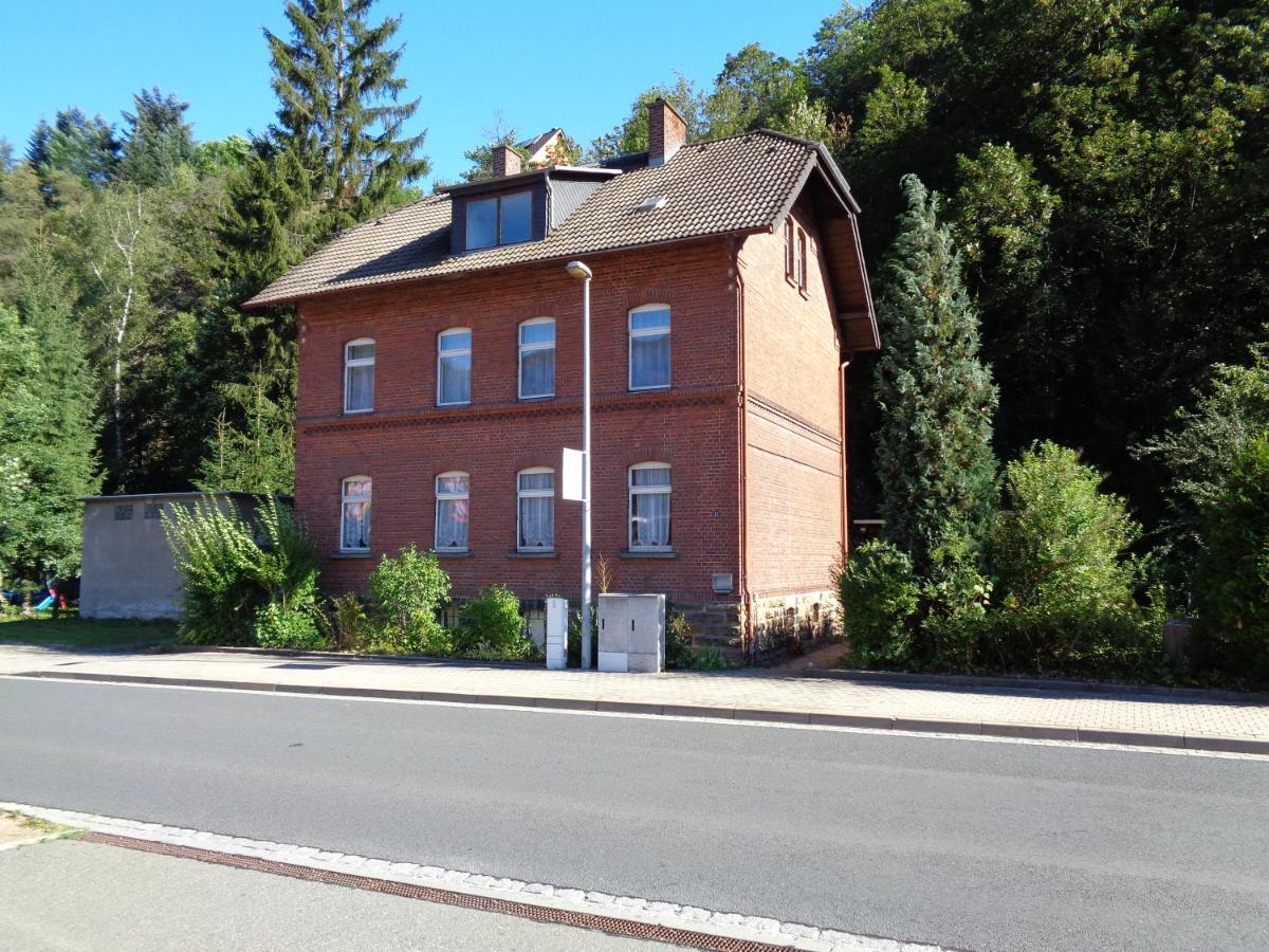 Pension Bahnmeister Probstzella Buitenkant foto